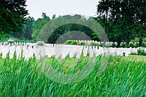 The Bedford House Cemetery world war one Ypres Flander Belgium photo