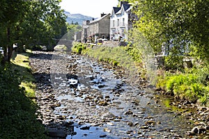 Bedgellert village in Gwynedd, Wales