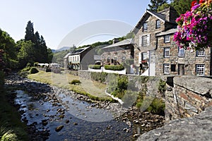 Bedgellert village in Gwynedd, Wales