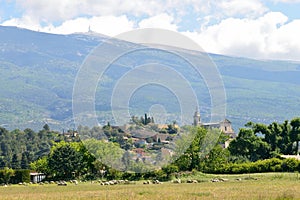 Bedoin with Mont Ventoux, Provence