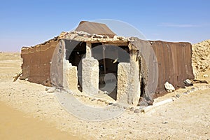Bedoin tent in Erg Chebbi desert Morocco photo