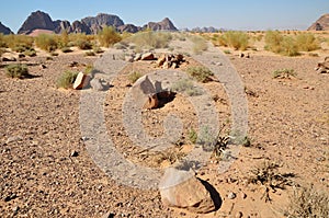 Bedouin burial ground