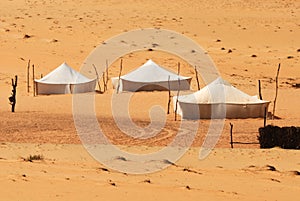 Bedouin camp