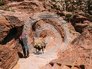 A Bedouin Guide in Petra