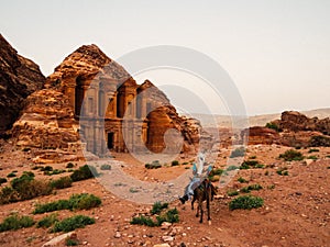 A Bedouin Guide in Petra