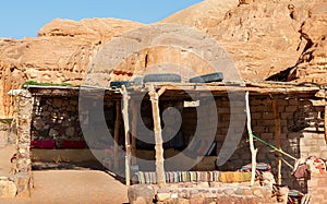 Bedouin hut in Egypt