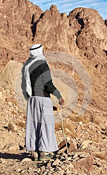 Bedouin on Mount Sinai