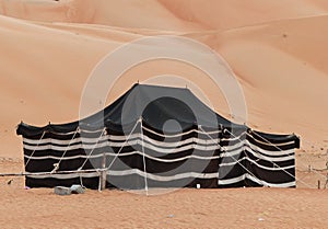 Bedouin tent, Wahiba Sands, Oman