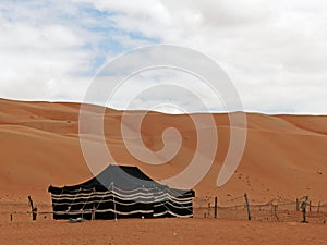 Bedouin tent, Wahiba Sands, Oman