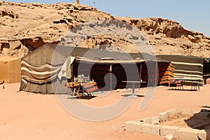 Bedouin tents photo