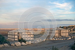 Bedouin tents, Western Sahara