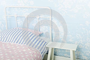 Bedroom with bedstead