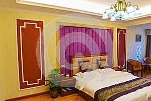 Bedroom of Deluxe Suites in Hotel
