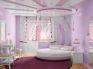 Bedroom for the girl