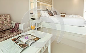 Bedroom Interior in New Luxury Home