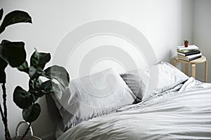 Bedroom minimal decoration