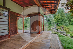 Bedroom porch and deck overlooking the peace and tranquility of photo