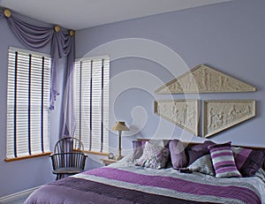Bedroom purple plum img