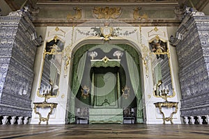 Duke's Bedroom in Rund?le Palace, Pilsrund?le, Latvia