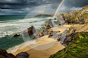 Bedruthan Steps, Cornwall