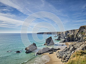 Bedruthan Steps, Cornwall