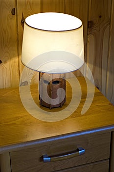 Bedside lamp photo