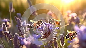 bee and butterfly on wild field floral sunny field meadow ,daisies, cornflowers,lavender ,poppy flowers