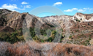 Bee Canyon Geology Panorama