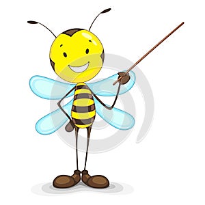 Bee giving Presentation