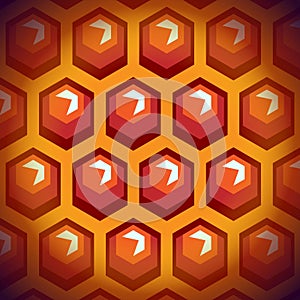 Bee honey cells. Background 1.