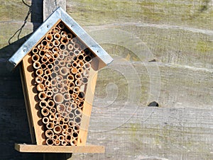 A bee house or hive.