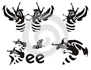 Bee icons