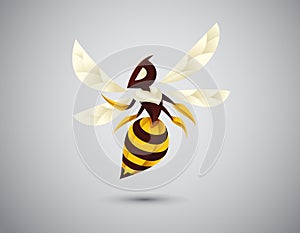 Cool Bee Mascot
