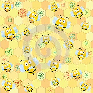 Bee Pattern photo