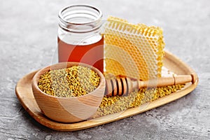 Bee pollen photo