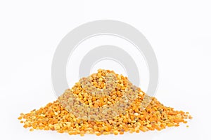 Bee pollen grains - Top view