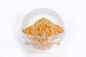 Bee pollen grains - Top view