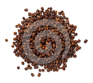 Bee Pollen Propolis Isolated On White Background