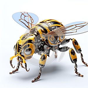 Bee or wasp robot, robotic insect, Robotic bug, robotic bee, wasp, science fiction