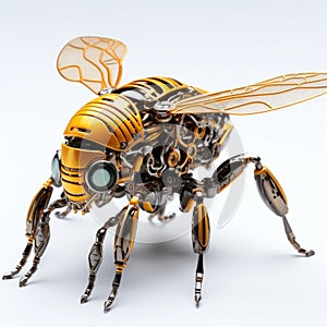 Bee or wasp robot, robotic insect, Robotic bug, robotic bee, wasp, science fiction