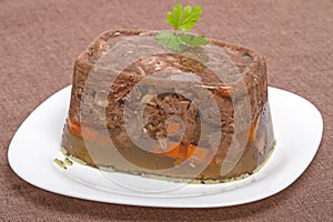 Beef aspic