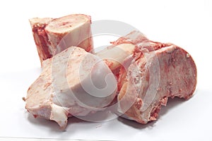 Beef bones with marrow for broth