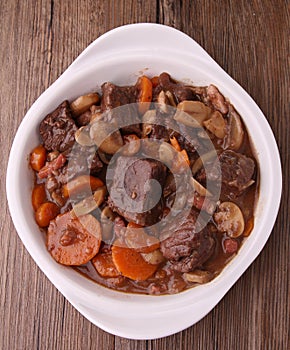 Beef bourguignon