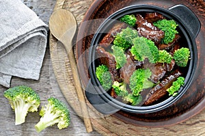 Beef and broccoli