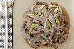 Beef Bulgogi