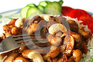 Beef and cashew macro