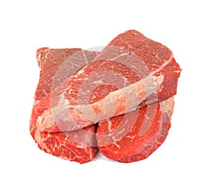 Beef chuck shoulder steaks
