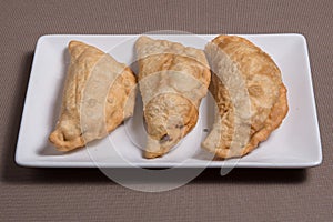 Beef empanadas with a delicious meat picadillo filling