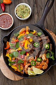 Beef Fajitas In Cast Iron Skillet