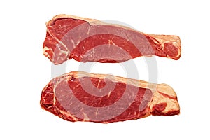 Beef fillet isolated on white